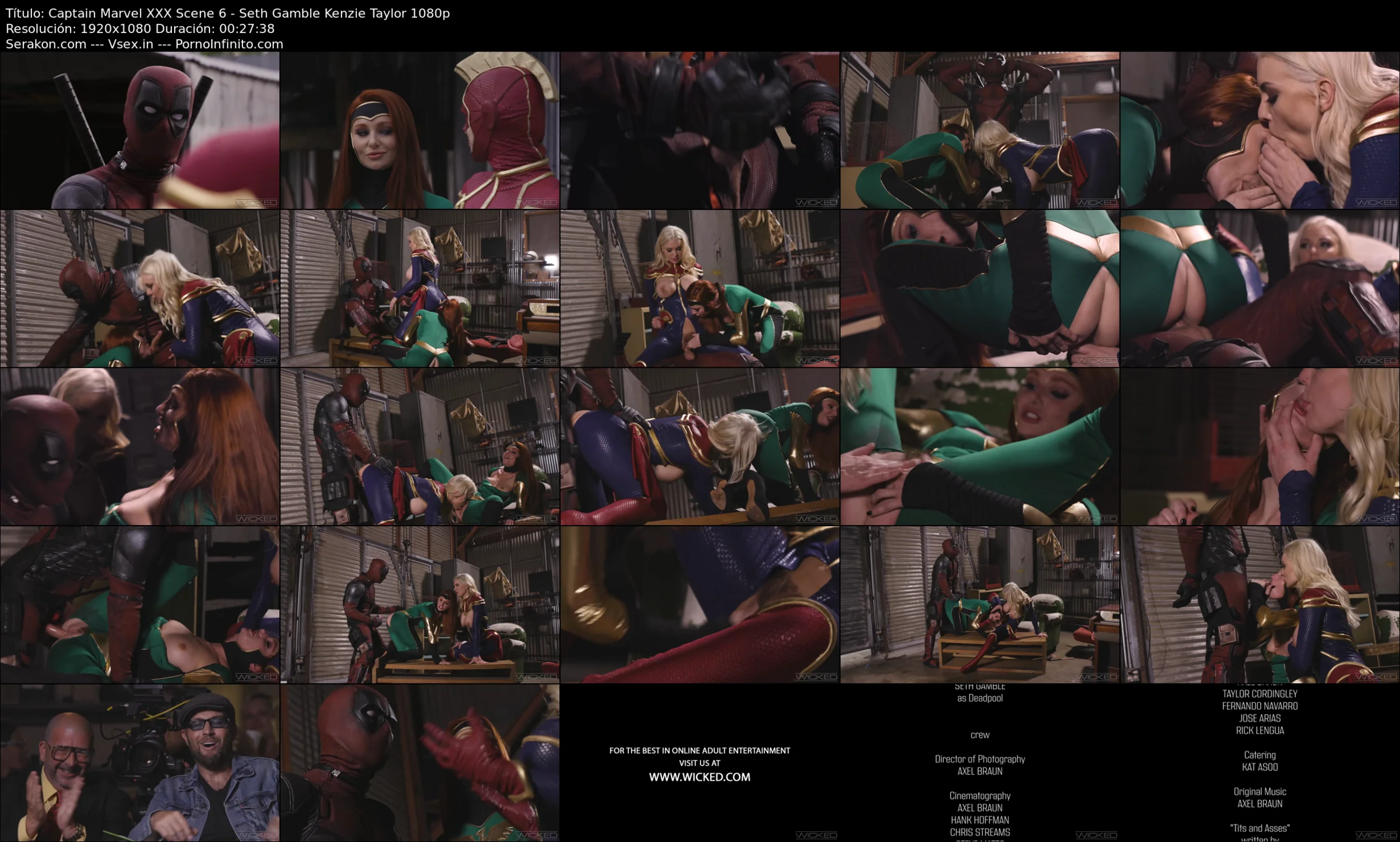fotogramas del video CAPTAIN MARVEL XXX AN AXEL BRAUN PARODY Scene 6 1080p