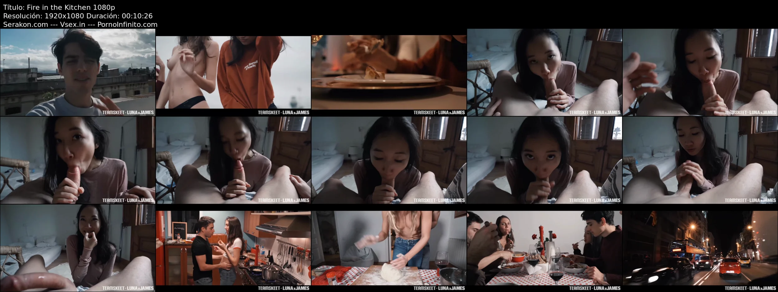 fotogramas del video Fire in the Kitchen 1080p