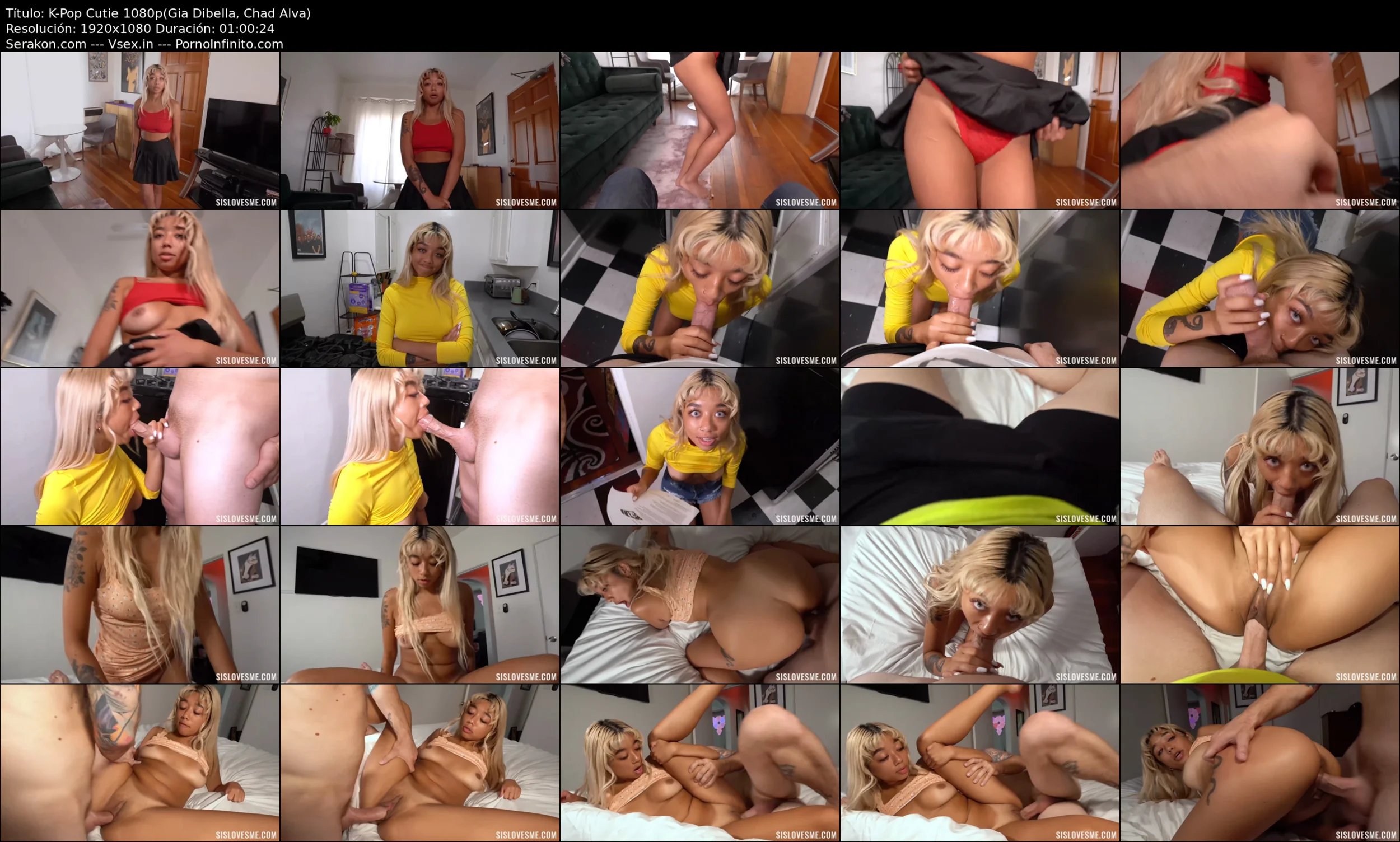 fotogramas del video K-Pop Cutie 1080p