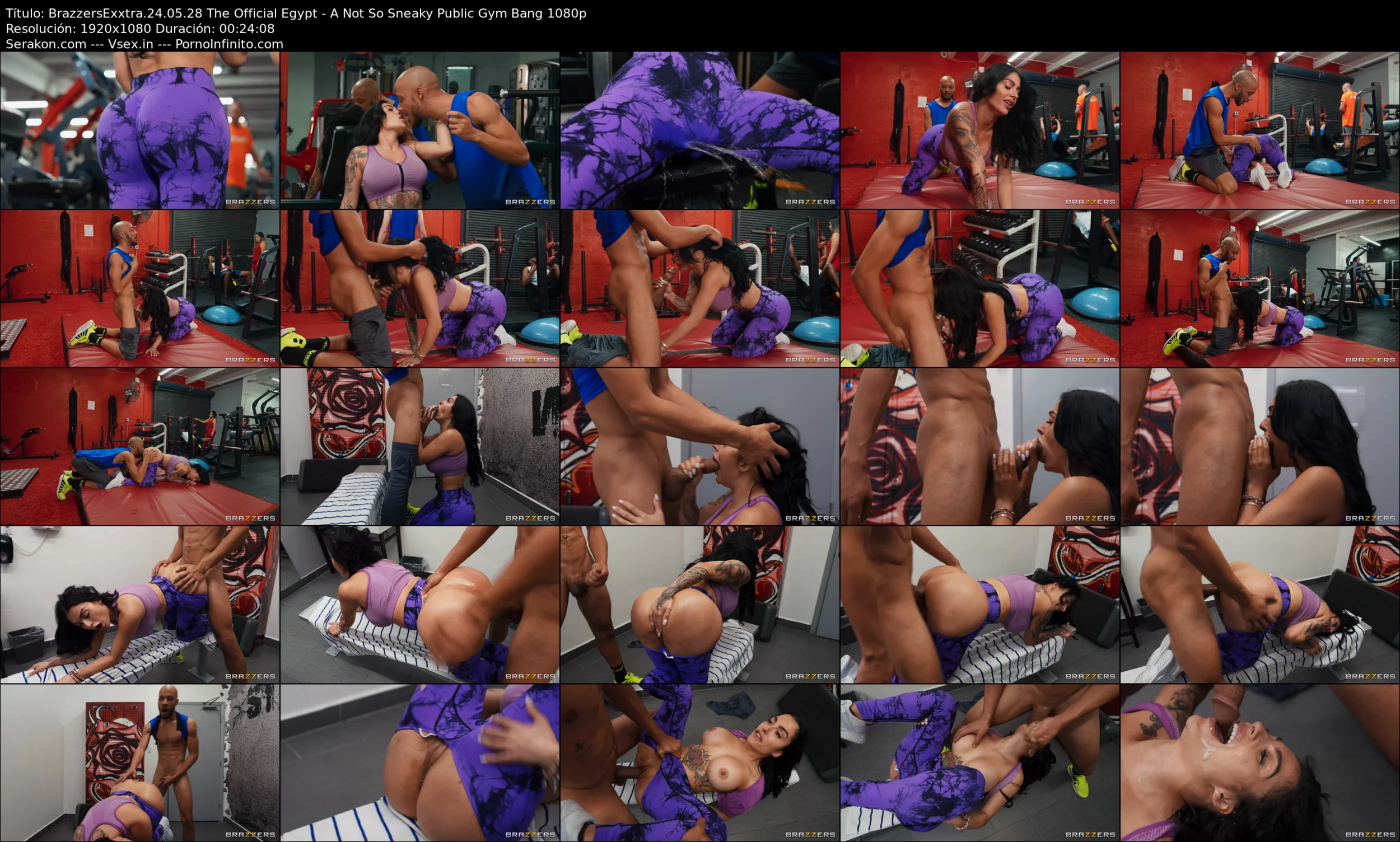 fotogramas del video A Not So Sneaky Public Gym Bang 1080p